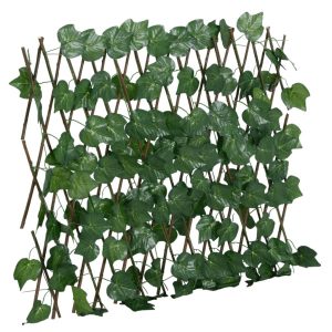 Kratka Ogrodowa Panel PVC 190×60 cm Zielony 870902 Kratka Ogrodowa Panel PVC 190×60 cm Zielony 870902