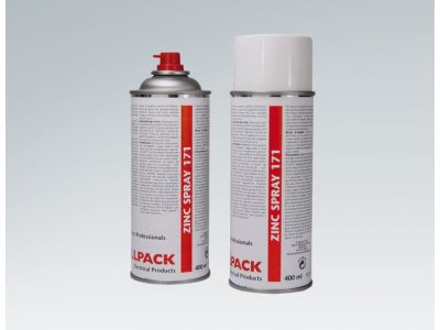 jako powłoka przewodząca i antykorozyjna Zink 171 Cynk w sprayu 400ml | 124030 Cellpack