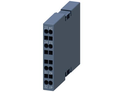 Blok pomocniczych wyłączników elektroniki boczny, tor prąd.: 1NO, 1NC | 3RH2911-2DE11