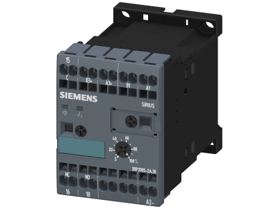 Przekaźnik czasowy elektroniczny wielofunkcyjny 8 funkcji 1 zestyk przełączny AC/DC24V AC100-127V | 3RP2005-2AQ30