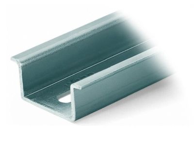 Szyna montażowa, stalowa 35x15mm gr. 1,5mm, srebrny | 210-508 Wago