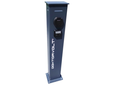 Ładowarka samochodowa wolnostojąca EVSE standard 22kW typ2 32A 3-faz. 8737 | DV-8737-EV Doktorvolt